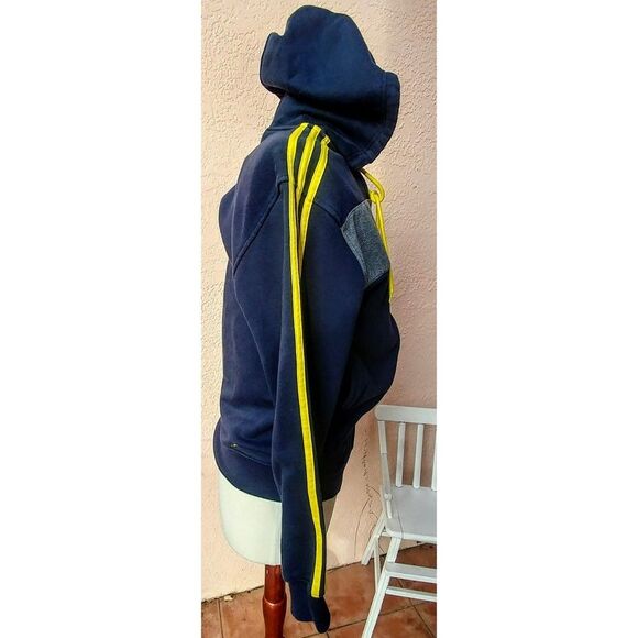 Adidas unisex fleece zipper closure jacket/hoodie    Sz S - Picture 4 of 15